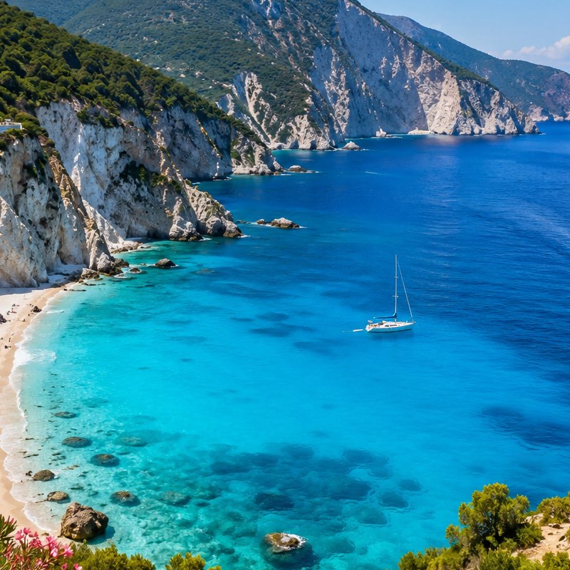 fly drive Lefkas