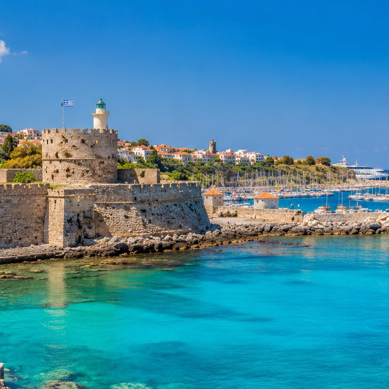 fly drive Rhodos