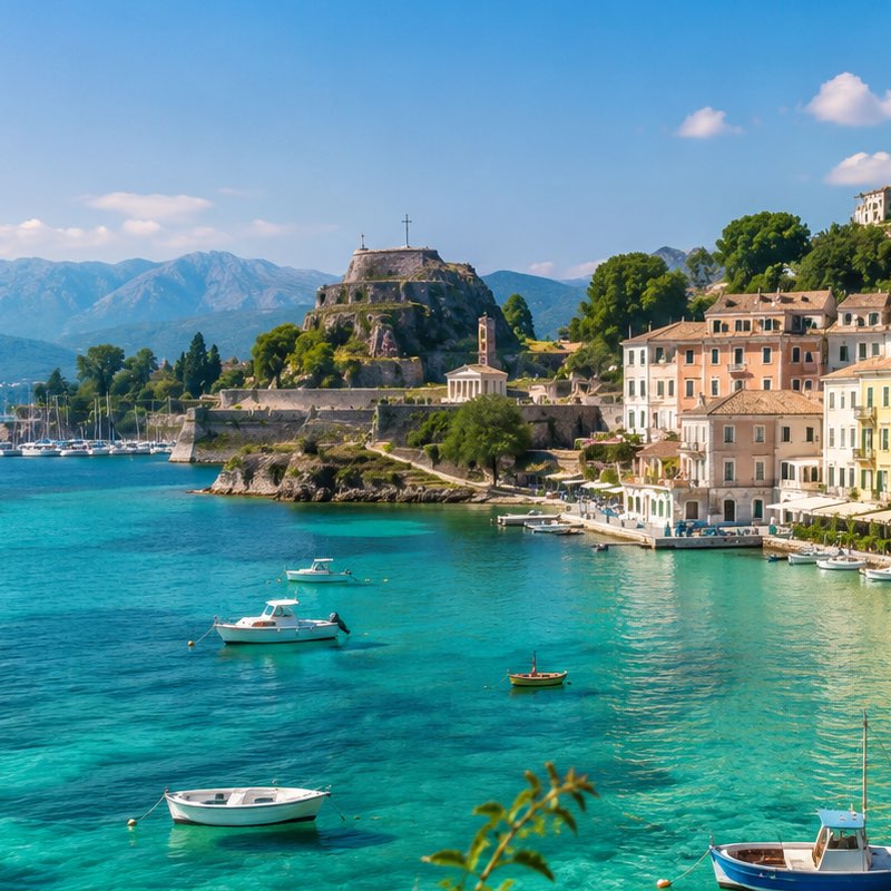 Fly drive Corfu