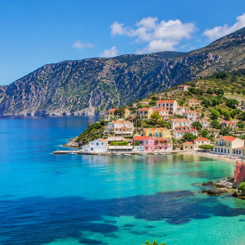 fly drive Kefalonia