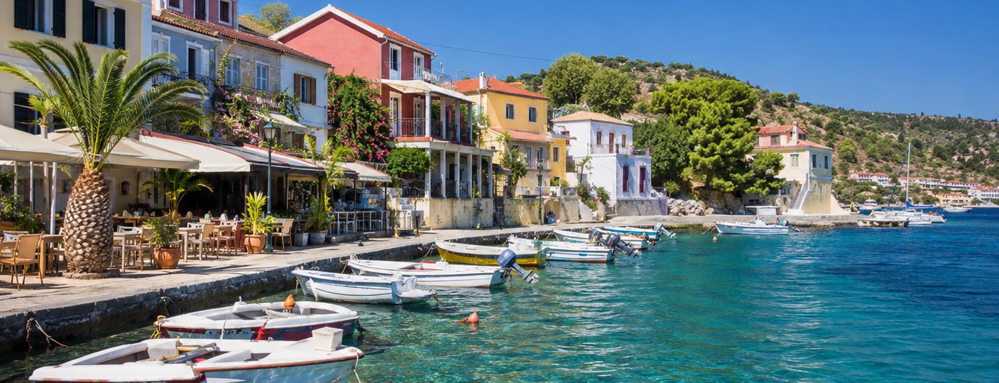 fly drive Kefalonia