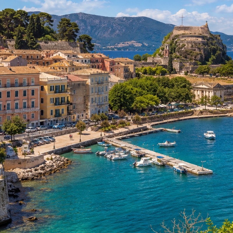 Fly drive Corfu