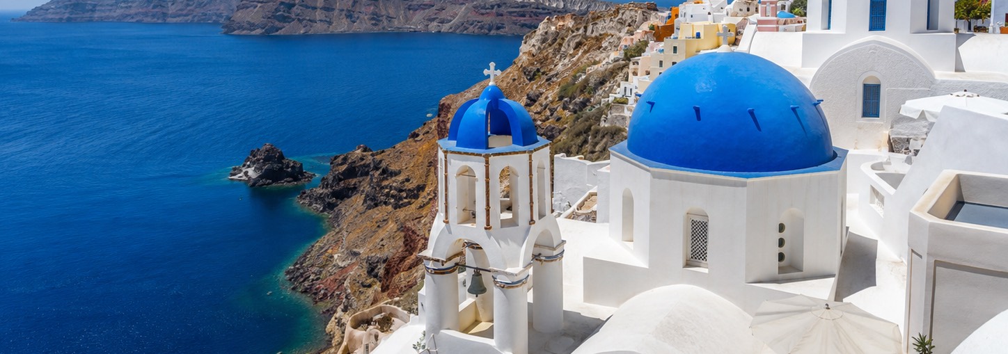 Fly drive Santorini
